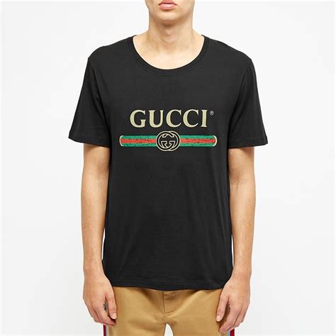 gucci black t shirt replica|gucci shirt spotting.